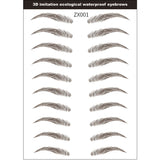 4D Hair Like Eyebrows Makeup Waterproof Eyebrow
